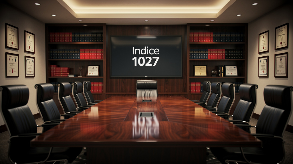 L'indice 1027, nouvel acteur des débats juridiques en 2026